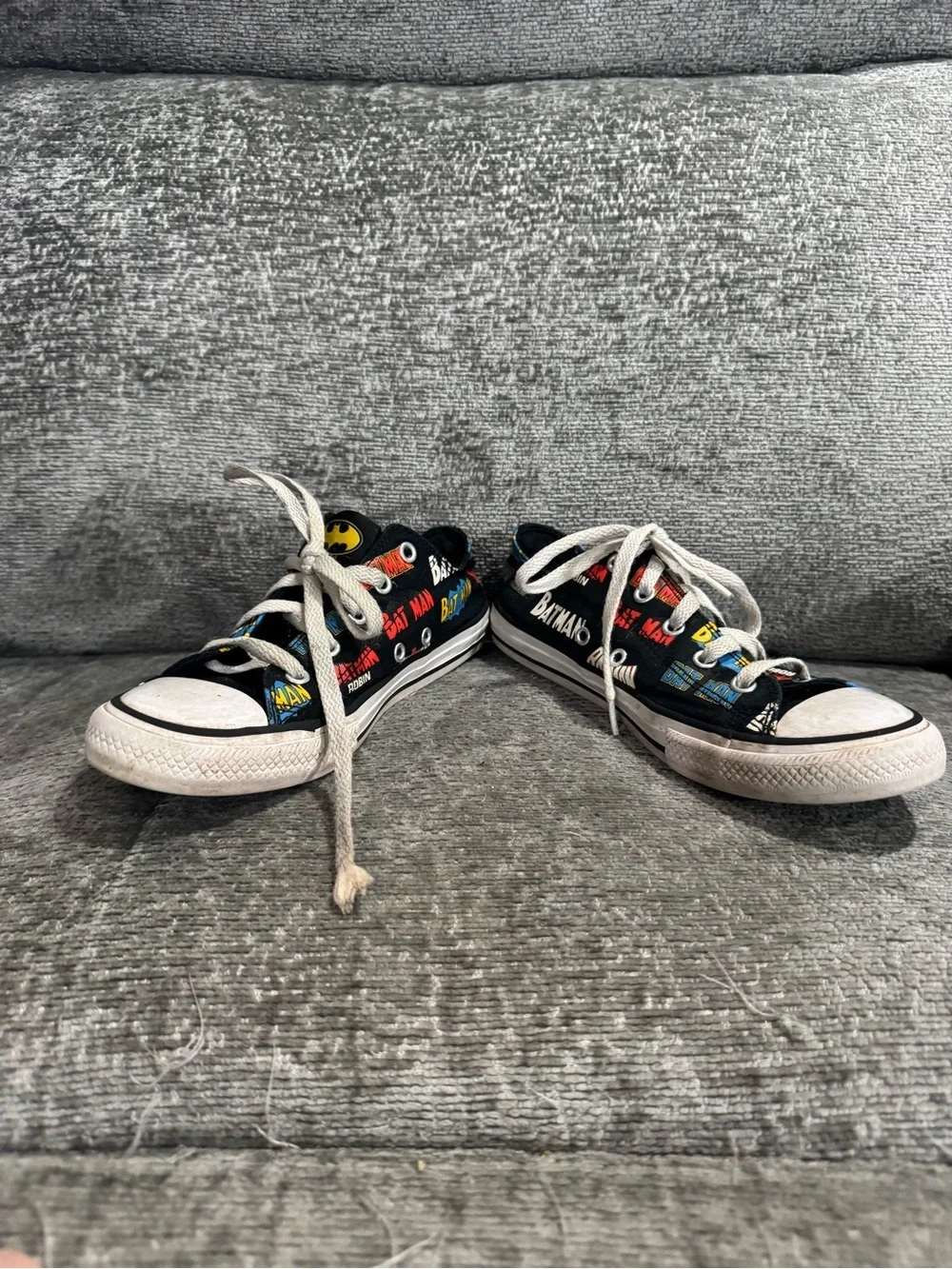 Converse X DC Comics All Star 80th Anniversary Batman Chuck Taylor Kids Size 3